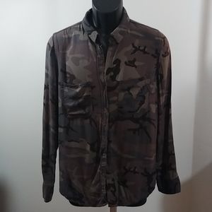 Rock & Republic Womens Camo Top